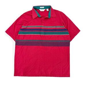 🧡 Vintage Arrow Sport, Colour Block Polo